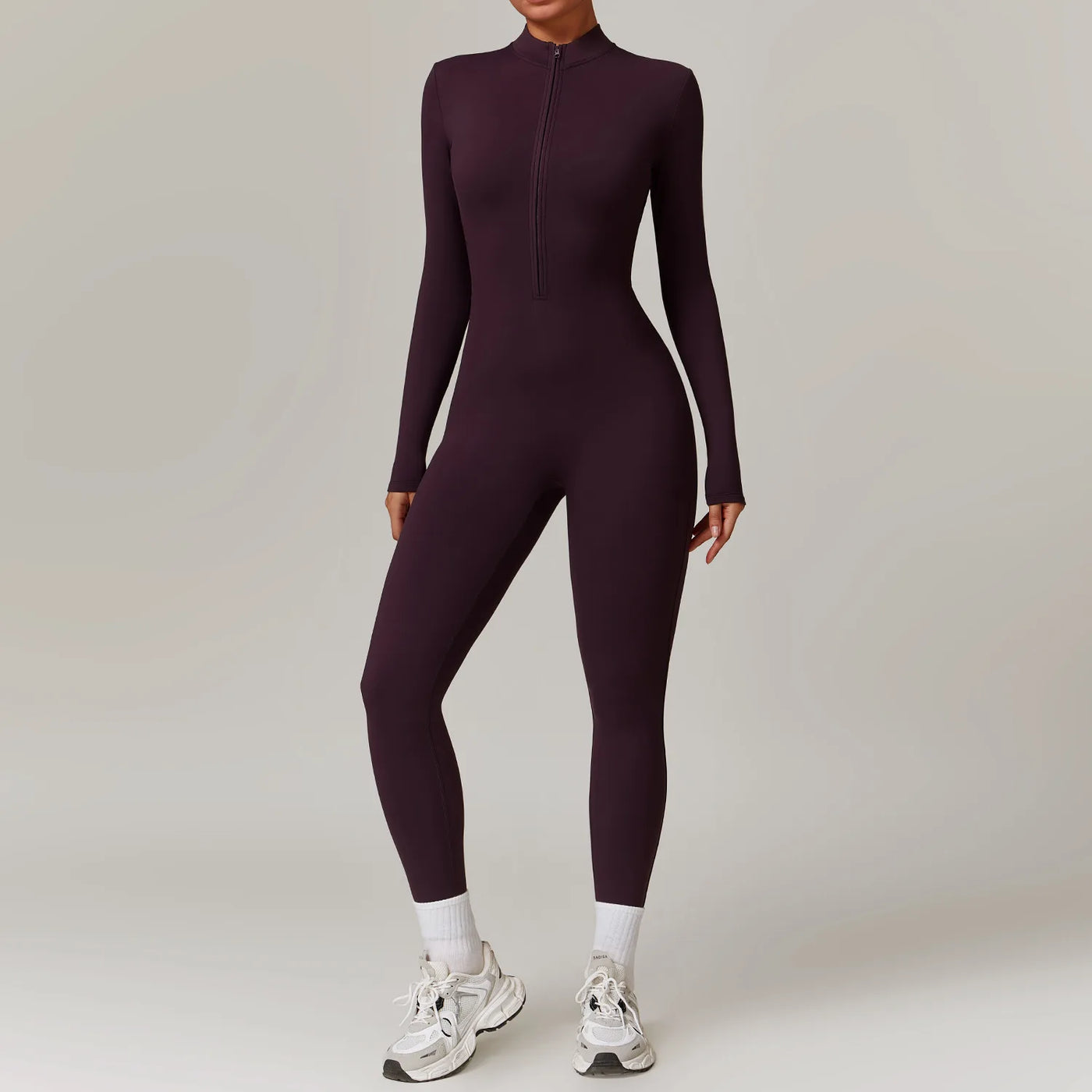 Combinaison zippée pour femme