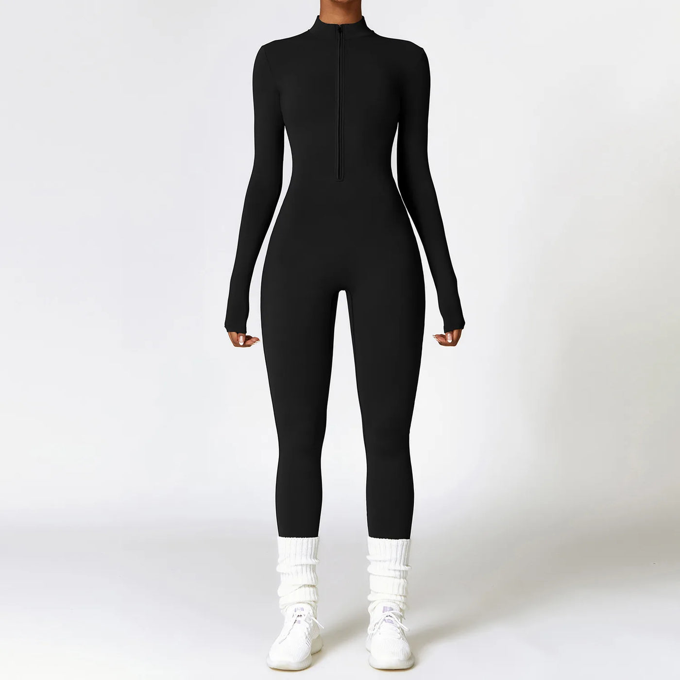 Combinaison zippée pour femme