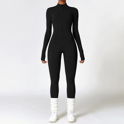 Combinaison zippée pour femme