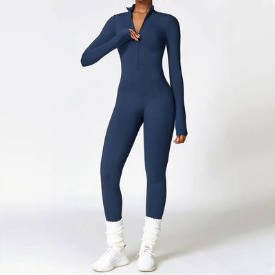 Combinaison zippée pour femme