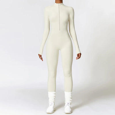 Combinaison zippée pour femme
